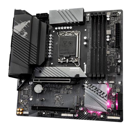 Gigabyte B760M Aorus Elite DDR4 Micro ATX LGA 1700
