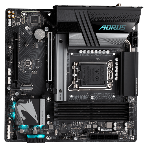 Gigabyte B760M AORUS PRO AX Micro ATX LGA 1700