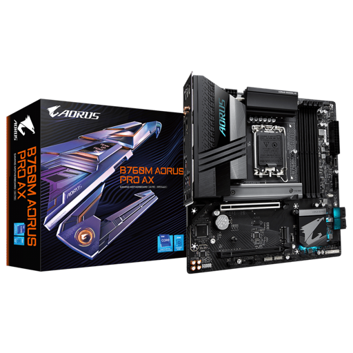 Gigabyte B760M AORUS PRO AX Micro ATX LGA 1700