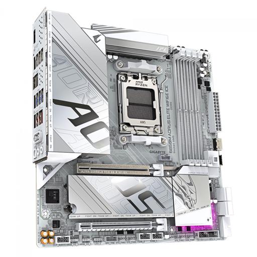 Gigabyte B850M AORUS ELITE WIFI6E ICE Micro ATX AM5