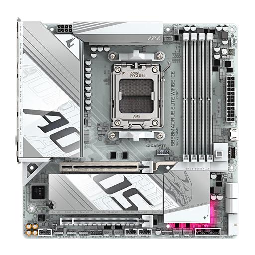 Gigabyte B850M Aorus Elite WIFI6E Ice Micro ATX AM5
