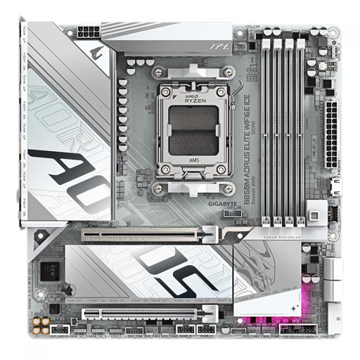 Gigabyte B850M AORUS ELITE WIFI6E ICE Micro ATX AM5