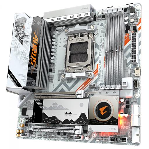 Gigabyte B850M AORUS ELITE WIFI7 ICE-P Micro ATX AM5
