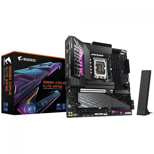 Gigabyte B860M AORUS ELITE WIFI6E Micro ATX LGA 1851