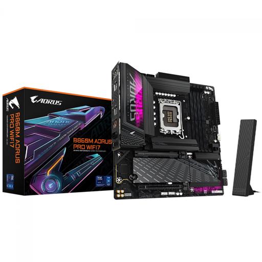 Gigabyte B860M AORUS PRO WIFI7 Micro ATX LGA 1851