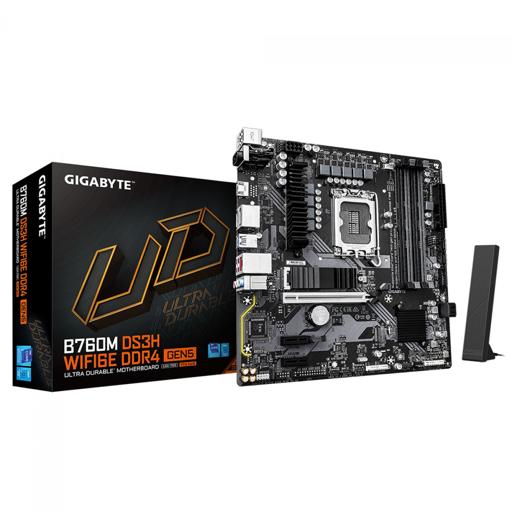 Gigabyte DS3H WIFI6E DDR4 GEN5 Micro ATX LGA 1700