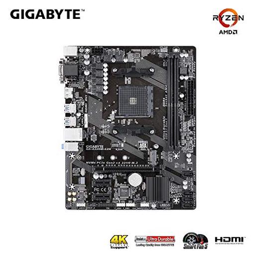 Gigabyte GA-A320M-S2H Micro ATX AM4