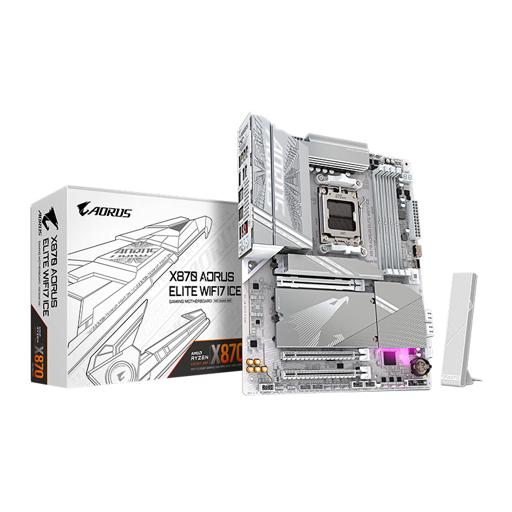 Gigabyte X870 Aorus Elite WiFi7 Ice ATX AM5