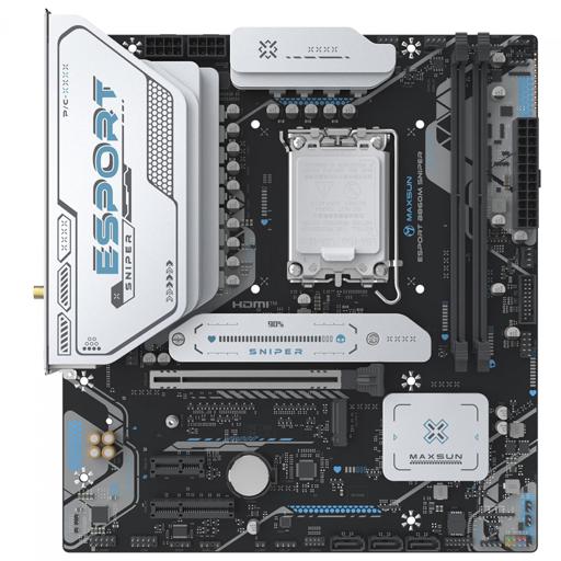 MAXSUN eSport B860M SNIPER WiFi Micro ATX LGA 1851