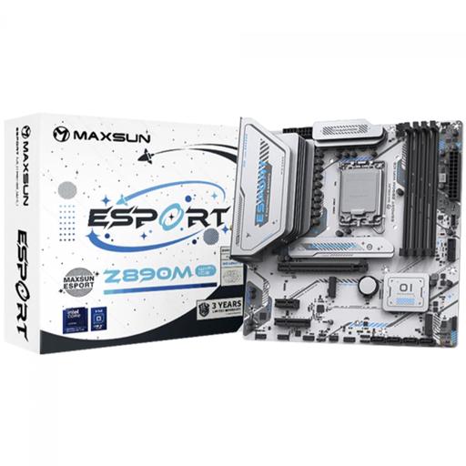 MAXSUN eSport Z890M WiFi ICE Micro ATX LGA 1851