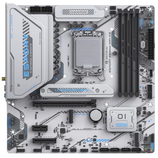 MAXSUN eSport Z890M WiFi ICE Micro ATX LGA 1851