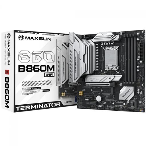 MAXSUN MS‑Terminator B860M WiFi Micro ATX LGA 1851