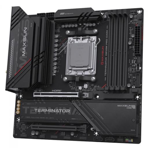 MAXSUN Terminator B850M Pro Dark WiFi Micro ATX AM5