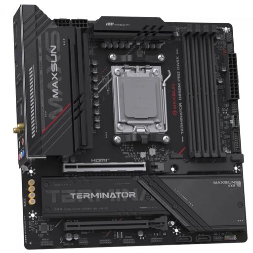 MAXSUN Terminator B850M Pro Dark WiFi Micro ATX AM5