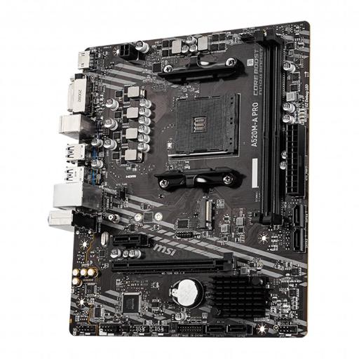 MSI A520M-A PRO Micro ATX AM4