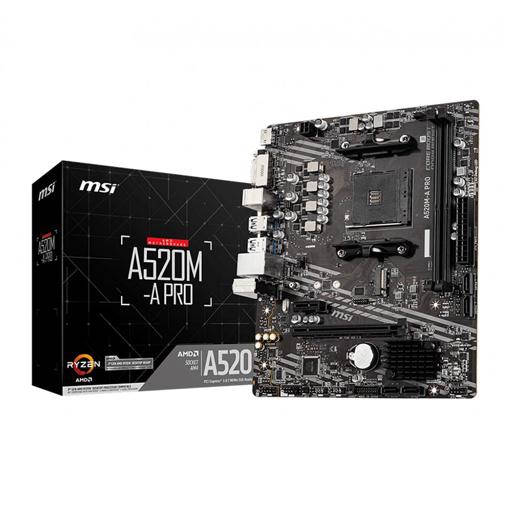 MSI A520M-A PRO Micro ATX AM4