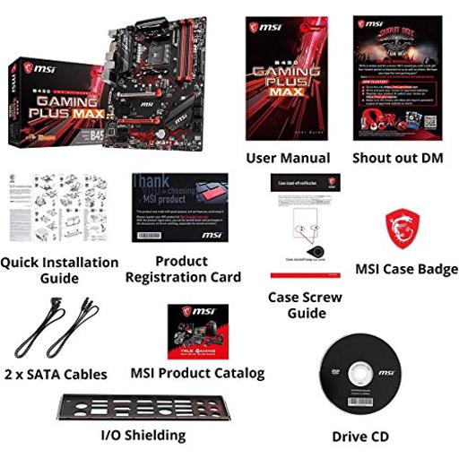 MSI B450 Gaming Plus MAX ATX AM4