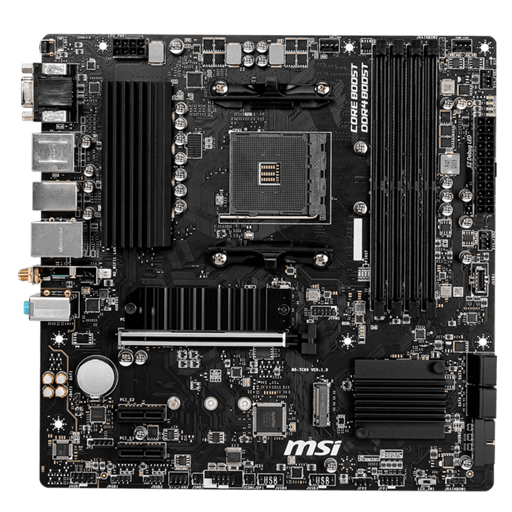 MSI B550M PRO-VDH WIFI Micro ATX AM4