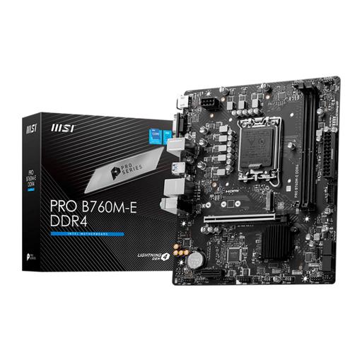 MSI B760M-E PRO DDR4 Micro ATX LGA 1700
