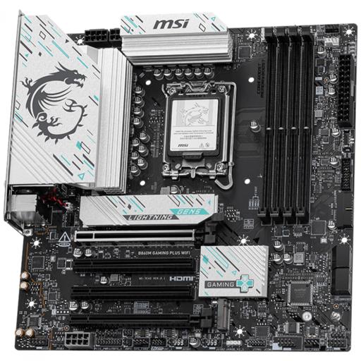 MSI B860M GAMING PLUS WIFI Micro ATX LGA 1851