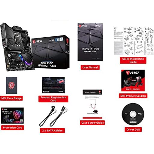 MSI MPG Z490 GAMING PLUS ATX LGA 1200