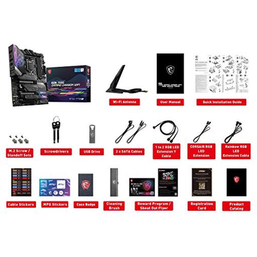 MSI MPG Z590 GAMING CARBON WIFI ATX LGA 1200