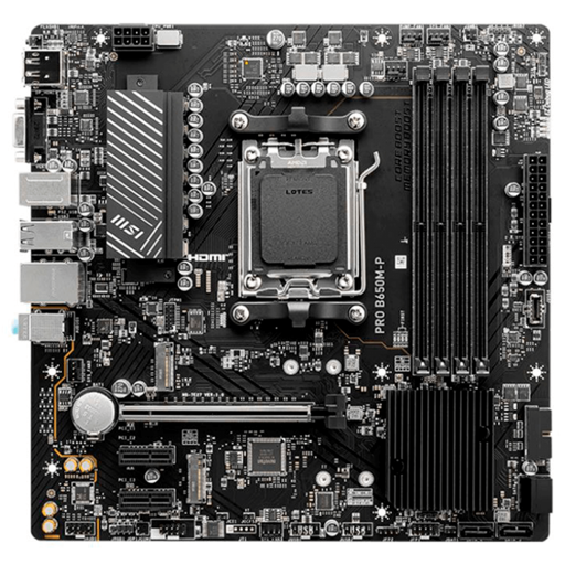 MSI PRO B650M-P Micro ATX AM5