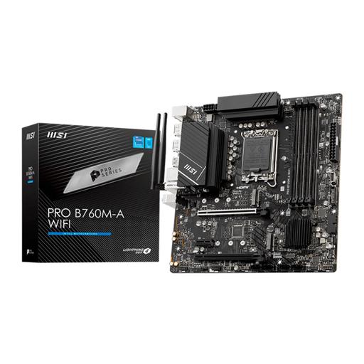 MSI PRO B760M-A WIFI Micro ATX LGA 1700