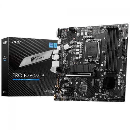 MSI PRO B760M-P DDR5 Micro ATX LGA 1700