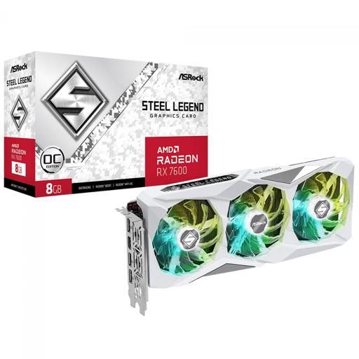 ASRock Radeon RX 7600 8 GB Steel Legend