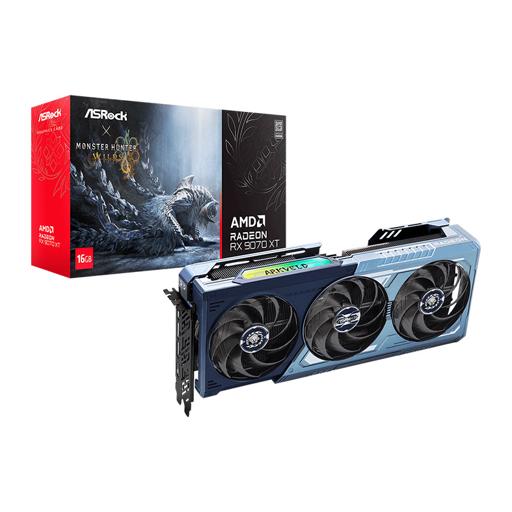 ASRock Radeon RX 9070 XT 16 GB Monster Hunter Wilds