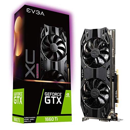 EVGA GeForce GTX 1660 Ti 6 GB XC ULTRA GAMING
