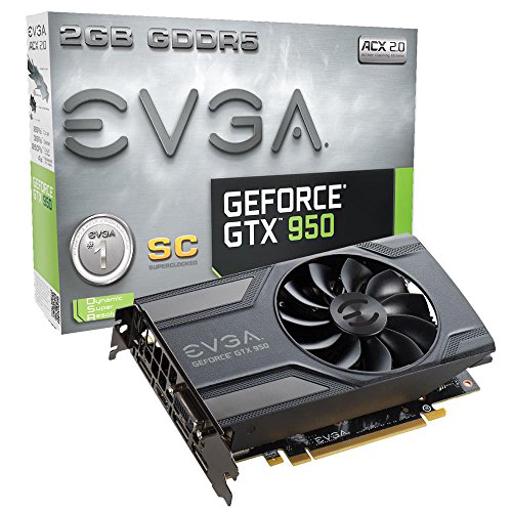 EVGA GeForce GTX 950 2 GB GeForce 900 Series