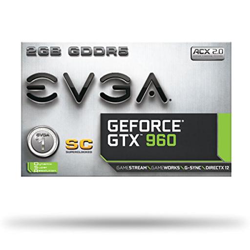 EVGA GeForce GTX 960 2 GB GeForce 900 Series