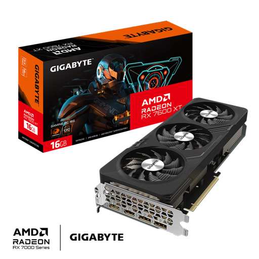Gigabyte Radeon RX 7600 XT 16 GB Gaming
