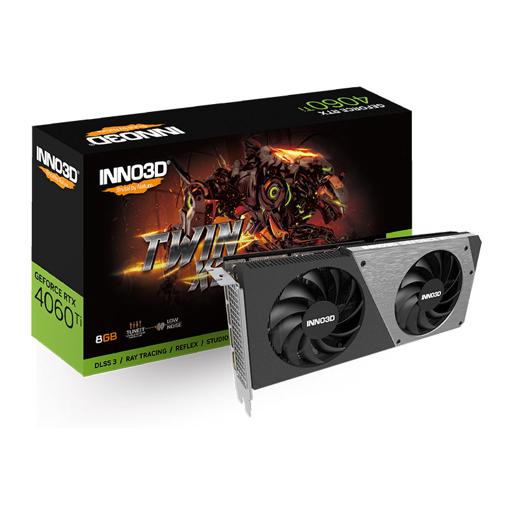 INNO3D GeForce RTX 4060 Ti 8 GB TWIN X2