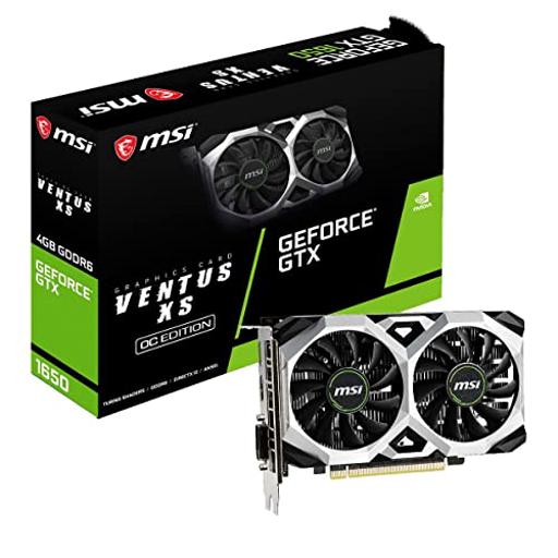 MSI GeForce GTX 1650 4 GB VENTUS XS