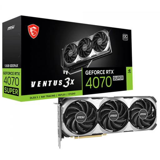 MSI GeForce RTX 4070 SUPER 12 GB VENTUS 3X