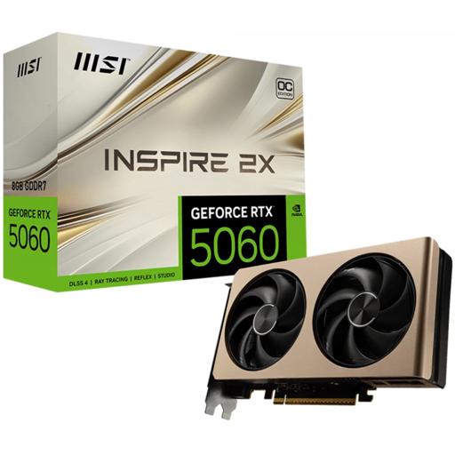 MSI GeForce RTX 5060 8 GB INSPIRE 2X