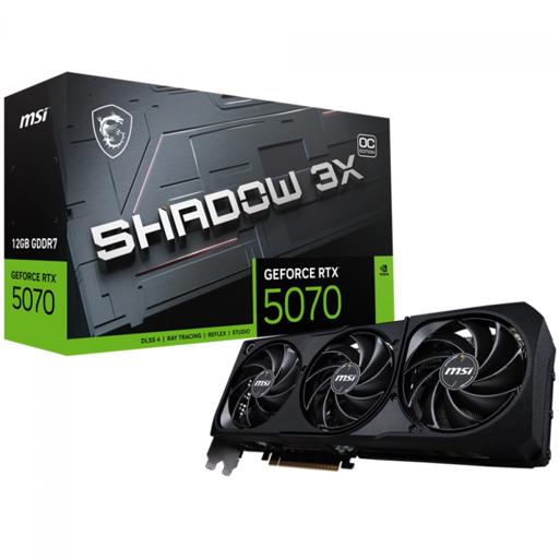 MSI GeForce RTX 5070 12 GB Shadow 3X