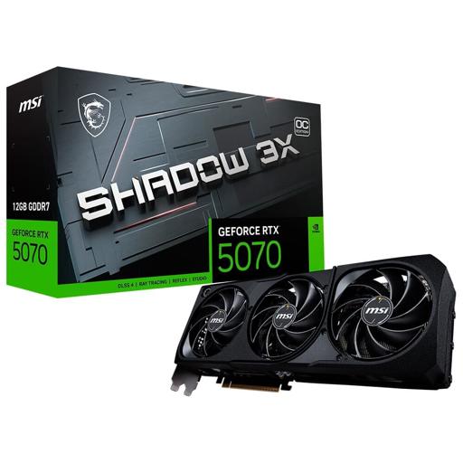 MSI GeForce RTX 5070 12 GB Shadow 3X