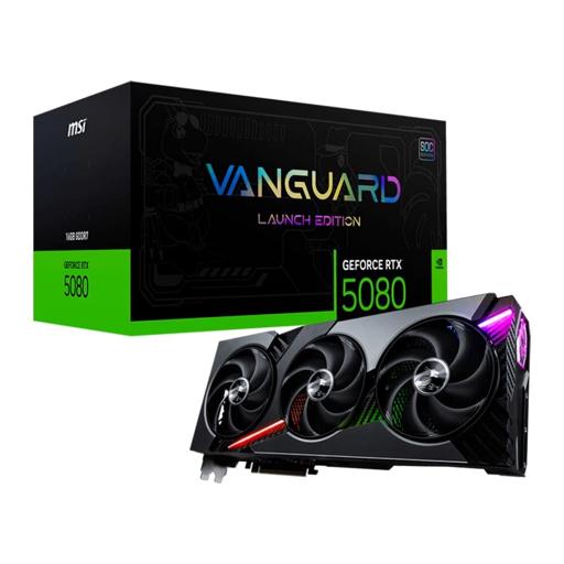 MSI GeForce RTX 5080 16 GB VANGUARD SOC LAUNCH EDITION