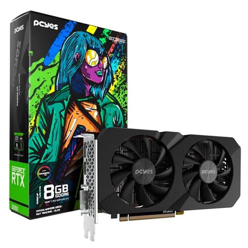 PCYes GeForce RTX 3050 8 GB Edge