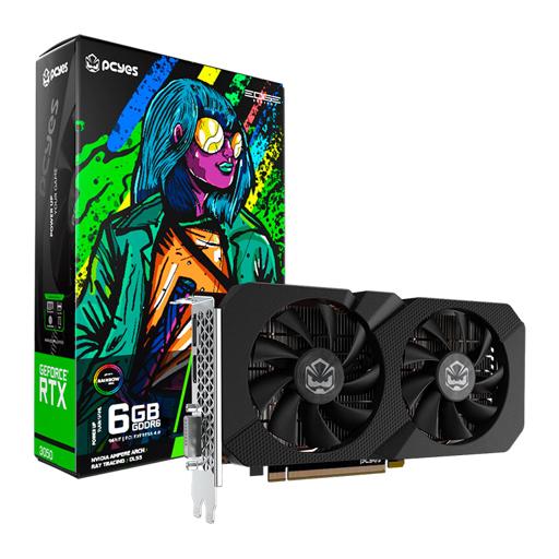 PCYes GeForce RTX 3050 6 GB Edge