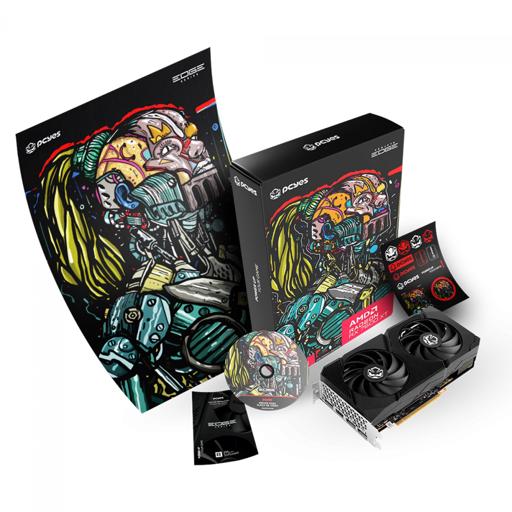 PCYes Radeon RX 7600 XT 16 GB Edge