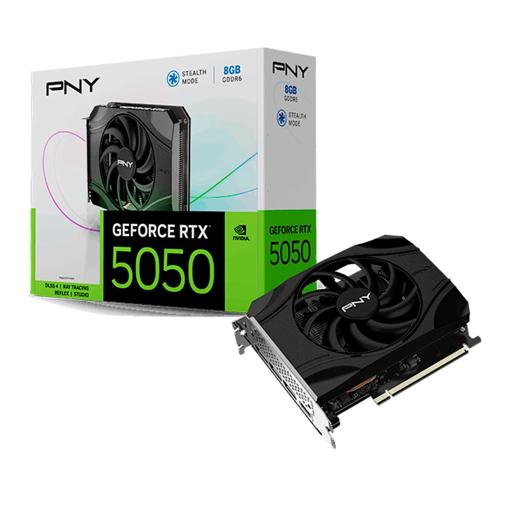 PNY GeForce RTX 5050 8 GB Single Fan