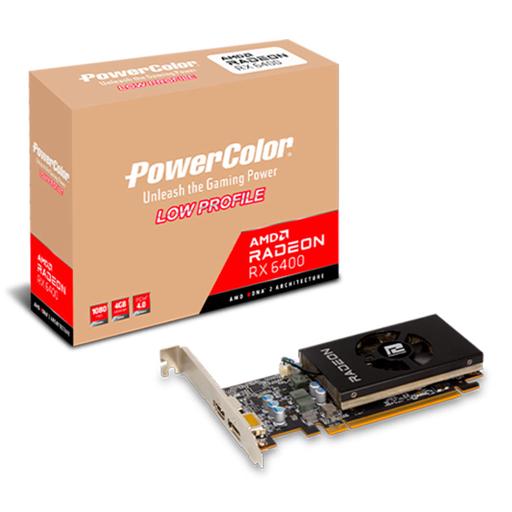 PowerColor Radeon RX 6400 4 GB Low Profile