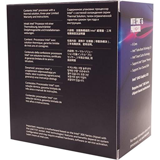 Intel Core i5-8500 3.0 GHz 6-Core