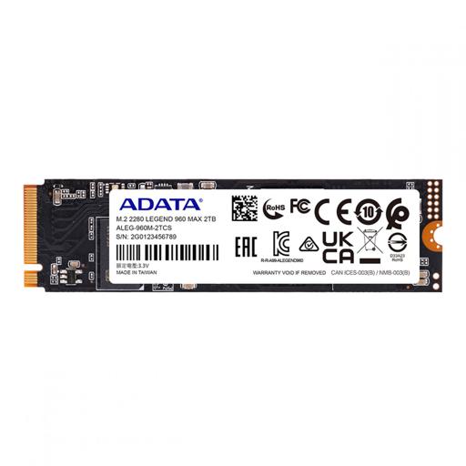 ADATA Legend 2 TB M.2-2280  PCIe 4.0 X4  NVME SSD