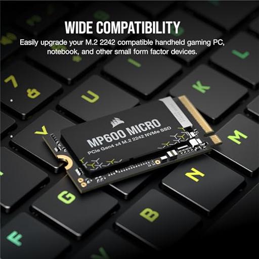 Corsair MP600 1 TB M.2-2242  PCIe 4.0 X4  NVME SSD